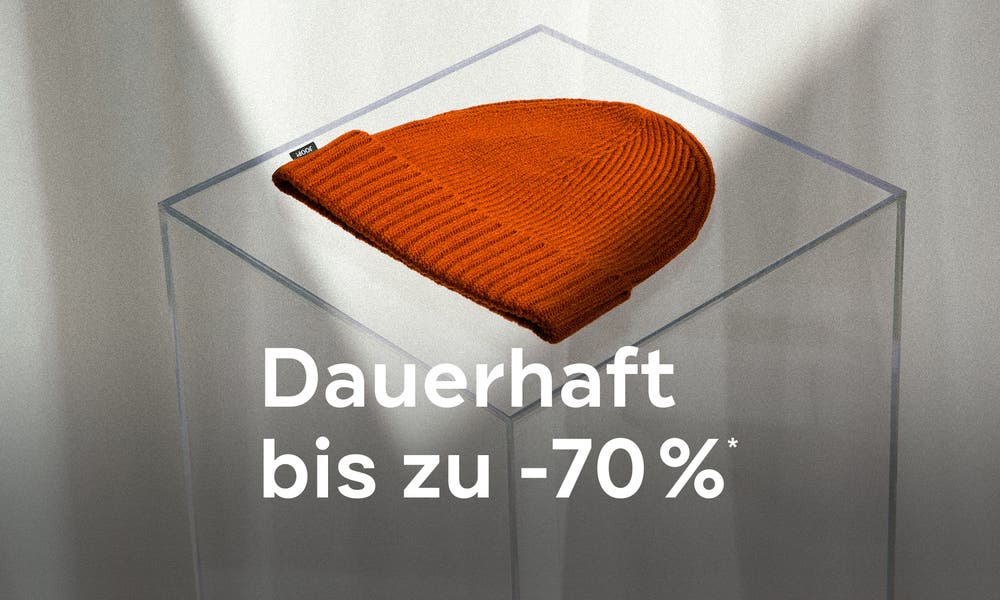 Dauerhaft bis zu -70%*